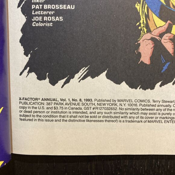X-Factor: Annual No. 8, No. 72, No. 108, No. 118, No. 134 Marvel Comics (1991-7) - Picture 10 of 16